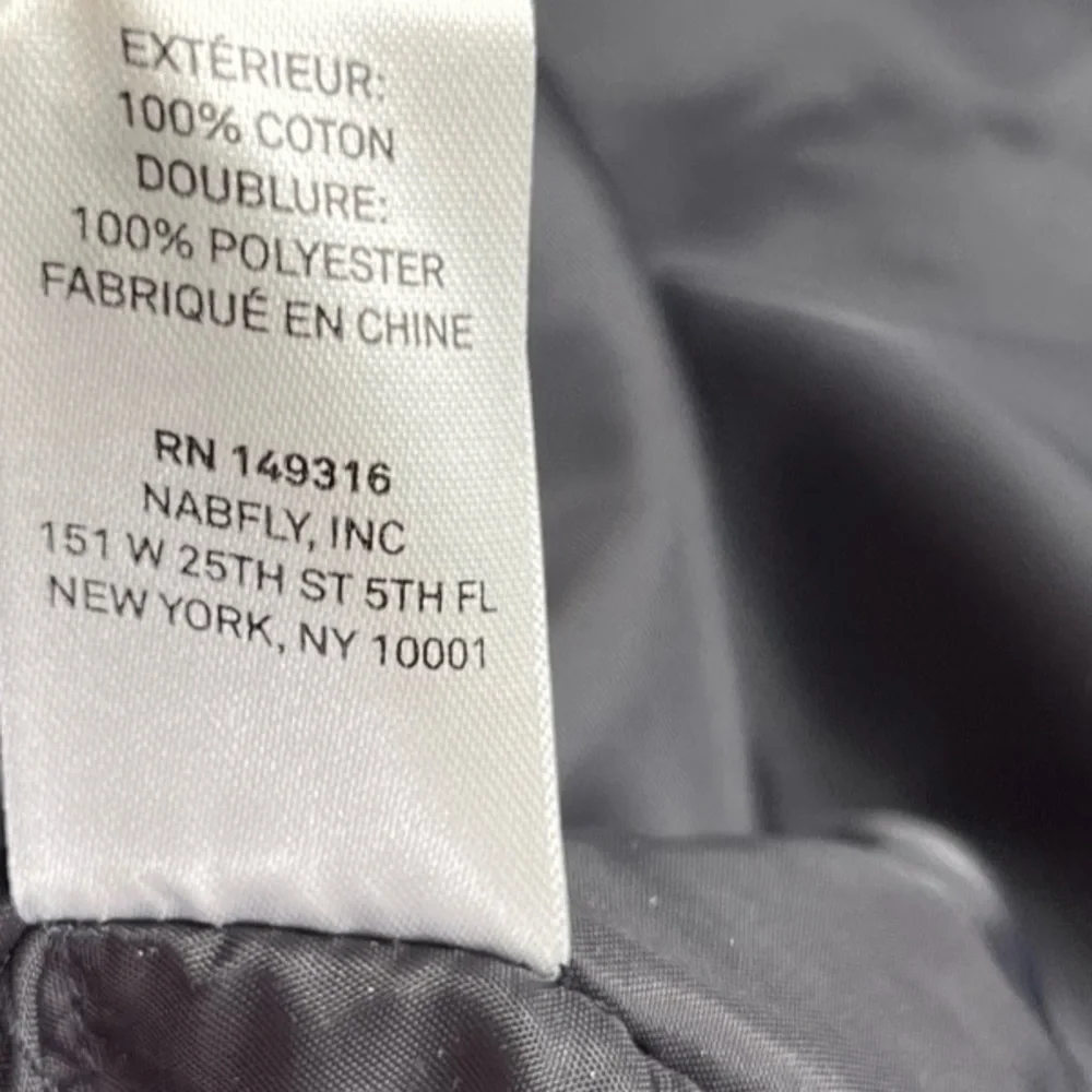 Line of Trade Shirt Jacket Shacket Men 3X Navy Blue Quilted Insulated Work Coat